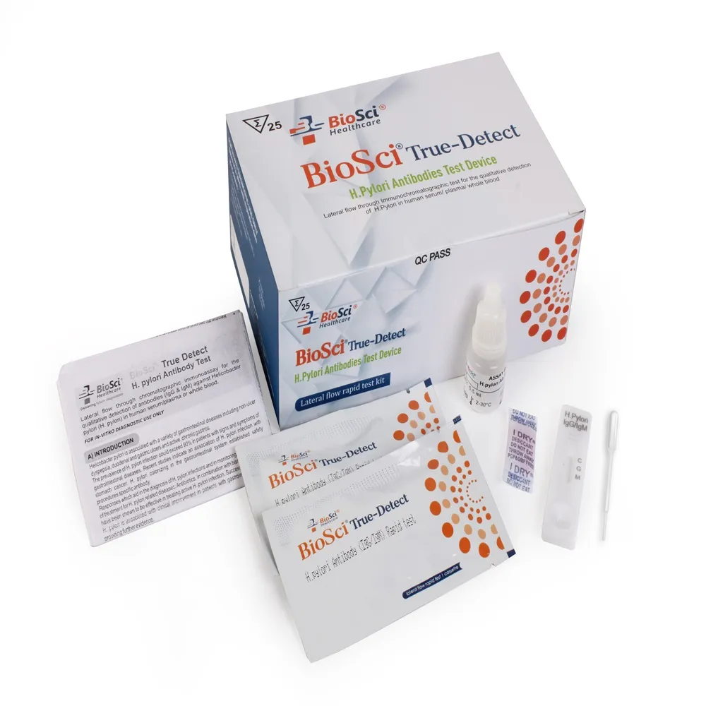 BioSci True-Detect H. Pylori Antibody Rapid Test Kit